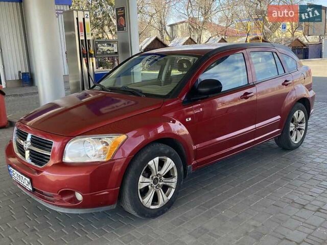 Красный Додж Калибер, объемом двигателя 2 л и пробегом 206 тыс. км за 6900 $, фото 1 на Automoto.ua