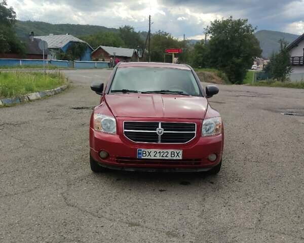 Красный Додж Калибер, объемом двигателя 1.8 л и пробегом 213 тыс. км за 5400 $, фото 1 на Automoto.ua