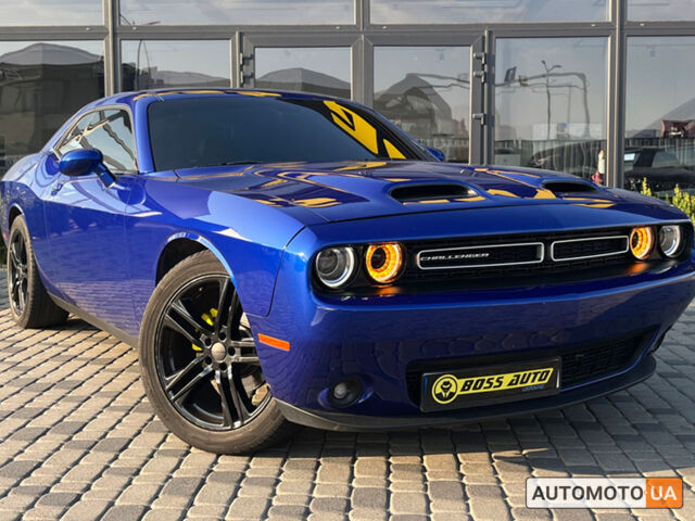 Синій Додж Challenger, об'ємом двигуна 3.6 л та пробігом 25 тис. км за 23300 $, фото 1 на Automoto.ua