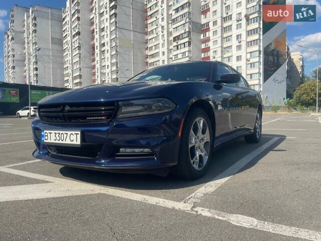 Синий Додж Чарджер, объемом двигателя 3.6 л и пробегом 80 тыс. км за 16500 $, фото 1 на Automoto.ua