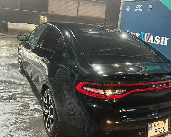 Черный Додж Дарт, объемом двигателя 1.37 л и пробегом 208 тыс. км за 7200 $, фото 1 на Automoto.ua
