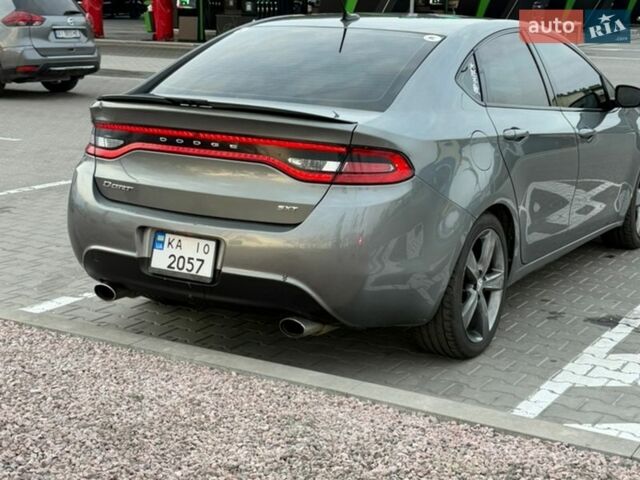 Серый Додж Дарт, объемом двигателя 2 л и пробегом 224 тыс. км за 7300 $, фото 1 на Automoto.ua