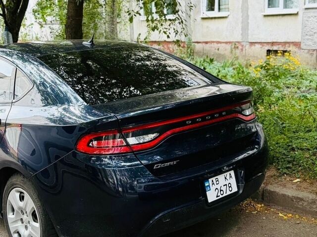 Синий Додж Дарт, объемом двигателя 2 л и пробегом 100 тыс. км за 8000 $, фото 1 на Automoto.ua