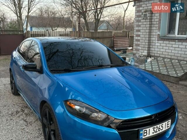 Синий Додж Дарт, объемом двигателя 2.36 л и пробегом 165 тыс. км за 9000 $, фото 1 на Automoto.ua