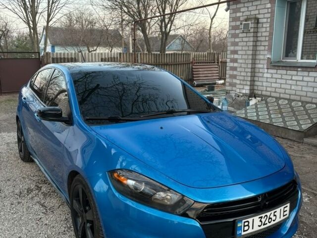 Синий Додж Дарт, объемом двигателя 2.36 л и пробегом 167 тыс. км за 8000 $, фото 1 на Automoto.ua