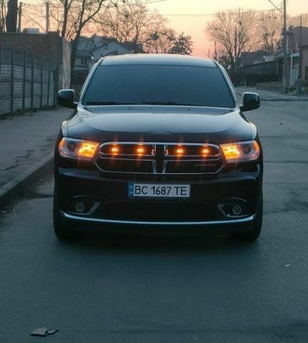 Черный Додж Дюранго, объемом двигателя 3.6 л и пробегом 168 тыс. км за 18999 $, фото 1 на Automoto.ua