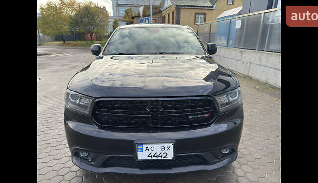 Черный Додж Дюранго, объемом двигателя 5.65 л и пробегом 157 тыс. км за 33000 $, фото 1 на Automoto.ua