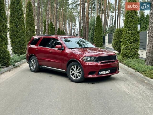 Красный Додж Дюранго, объемом двигателя 3.6 л и пробегом 186 тыс. км за 18500 $, фото 1 на Automoto.ua