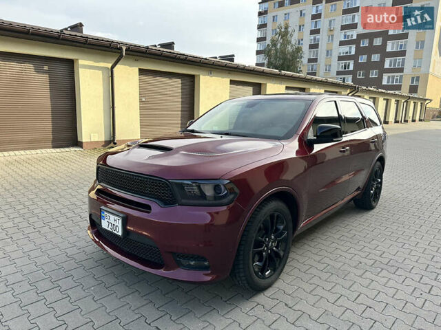 Красный Додж Дюранго, объемом двигателя 5.65 л и пробегом 37 тыс. км за 39900 $, фото 1 на Automoto.ua
