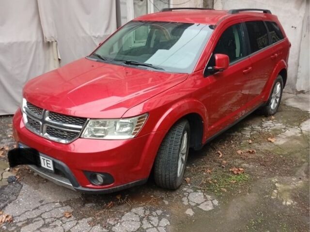 Красный Додж Джорни, объемом двигателя 2.4 л и пробегом 210 тыс. км за 7564 $, фото 1 на Automoto.ua