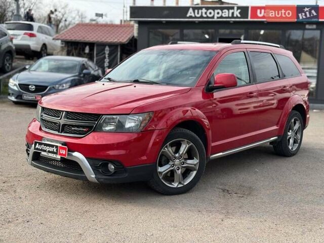 Красный Додж Джорни, объемом двигателя 2.4 л и пробегом 144 тыс. км за 9790 $, фото 1 на Automoto.ua