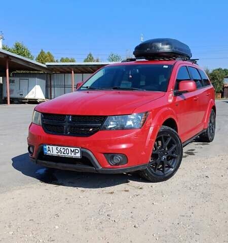 Красный Додж Джорни, объемом двигателя 3.6 л и пробегом 149 тыс. км за 13500 $, фото 1 на Automoto.ua