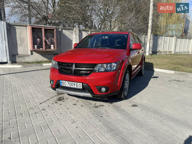 Красный Додж Джорни, объемом двигателя 3.6 л и пробегом 164 тыс. км за 14200 $, фото 1 на Automoto.ua