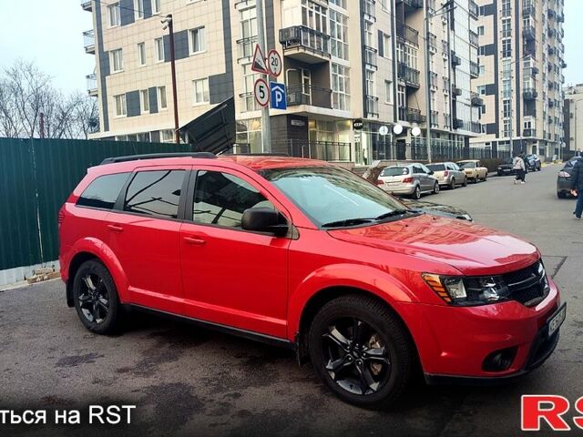 Красный Додж Джорни, объемом двигателя 2.4 л и пробегом 77 тыс. км за 13500 $, фото 1 на Automoto.ua