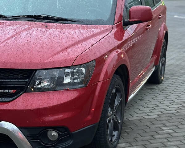 Красный Додж Джорни, объемом двигателя 3.6 л и пробегом 117 тыс. км за 19000 $, фото 1 на Automoto.ua