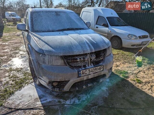 Серый Додж Джорни, объемом двигателя 3.6 л и пробегом 218 тыс. км за 10900 $, фото 1 на Automoto.ua