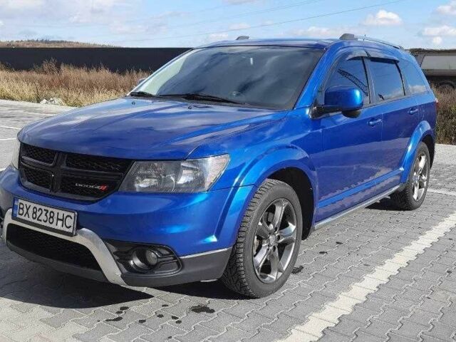 Синий Додж Джорни, объемом двигателя 2.4 л и пробегом 249 тыс. км за 11900 $, фото 1 на Automoto.ua