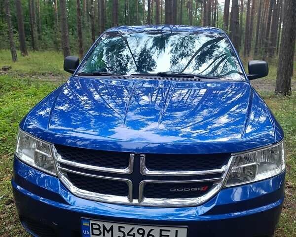 Додж Джорни 2014 в Ромнах на Automoto.ua Синий Додж Джорни, объемом двигателя 2.36 л и пробегом 290 тыс. км за 11000 $, фото 1 на Automoto.ua