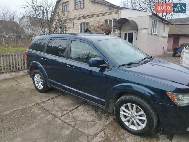 Синий Додж Джорни, объемом двигателя 3.6 л и пробегом 175 тыс. км за 12143 $, фото 1 на Automoto.ua