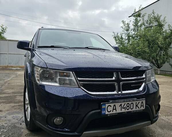 Синий Додж Джорни, объемом двигателя 3.6 л и пробегом 156 тыс. км за 12300 $, фото 1 на Automoto.ua