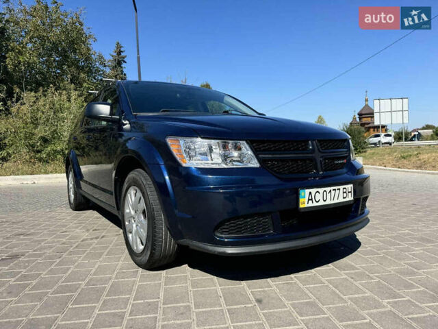 Синий Додж Джорни, объемом двигателя 2.36 л и пробегом 117 тыс. км за 11000 $, фото 1 на Automoto.ua