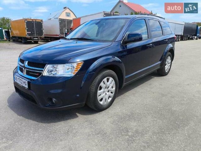 Синий Додж Джорни, объемом двигателя 2.4 л и пробегом 166 тыс. км за 11900 $, фото 1 на Automoto.ua