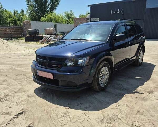 Синий Додж Джорни, объемом двигателя 2.36 л и пробегом 95 тыс. км за 13500 $, фото 1 на Automoto.ua