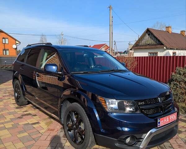 Синий Додж Джорни, объемом двигателя 2.36 л и пробегом 152 тыс. км за 12500 $, фото 1 на Automoto.ua