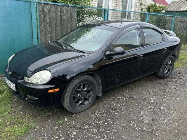 Черный Додж Неон, объемом двигателя 2 л и пробегом 200 тыс. км за 3500 $, фото 1 на Automoto.ua