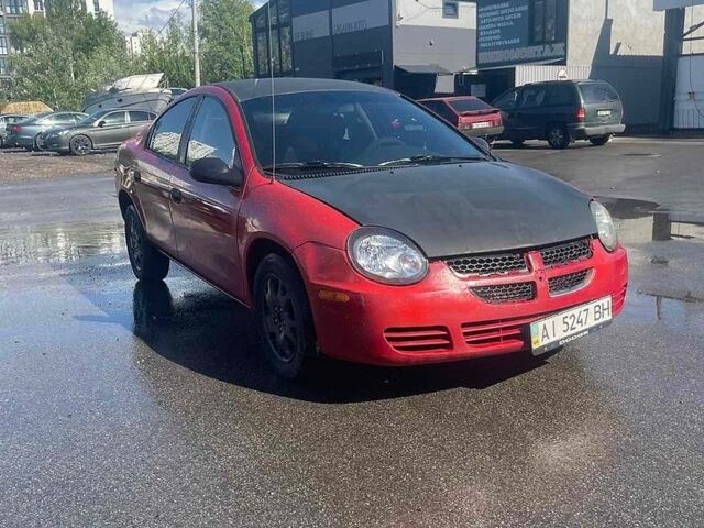 Червоний Додж Neon, об'ємом двигуна 2 л та пробігом 210 тис. км за 2600 $, фото 1 на Automoto.ua
