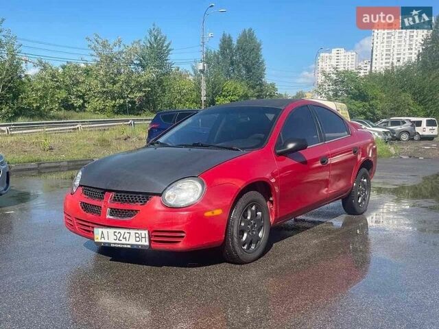 Червоний Додж Neon, об'ємом двигуна 2 л та пробігом 210 тис. км за 2300 $, фото 1 на Automoto.ua