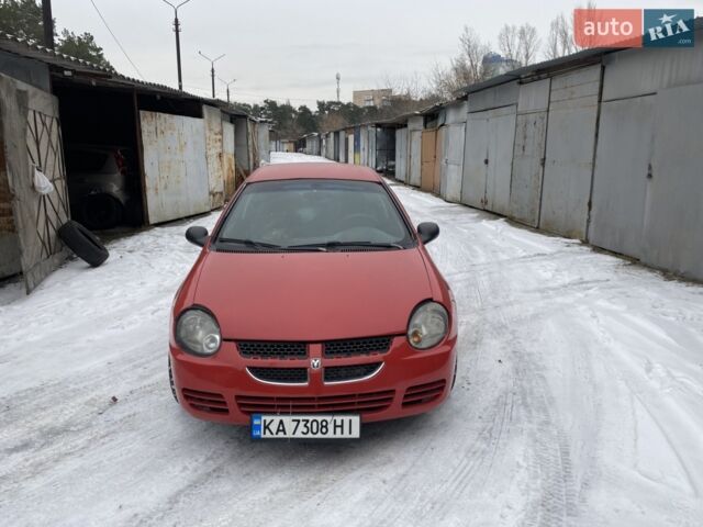 Червоний Додж Neon, об'ємом двигуна 2 л та пробігом 230 тис. км за 2750 $, фото 1 на Automoto.ua