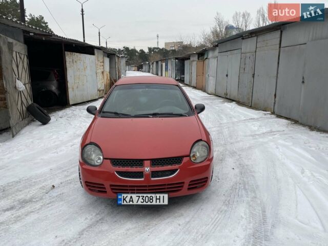 Червоний Додж Neon, об'ємом двигуна 2 л та пробігом 230 тис. км за 2750 $, фото 1 на Automoto.ua