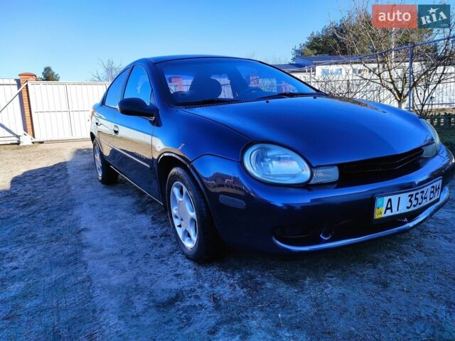 Синій Додж Neon, об'ємом двигуна 2 л та пробігом 280 тис. км за 1000 $, фото 1 на Automoto.ua