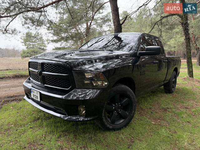 Черный Додж RAM 1500, объемом двигателя 3.6 л и пробегом 110 тыс. км за 21200 $, фото 1 на Automoto.ua