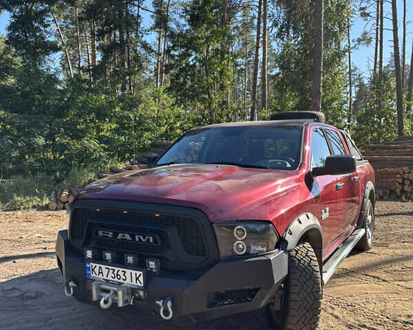 Красный Додж RAM 1500, объемом двигателя 3.6 л и пробегом 249 тыс. км за 21000 $, фото 1 на Automoto.ua