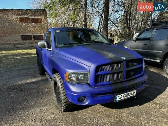 Синій Додж RAM 1500, об'ємом двигуна 5.65 л та пробігом 150 тис. км за 8500 $, фото 1 на Automoto.ua