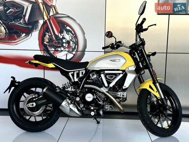 Дукати Скрамблер 2025 в Киеве на Automoto.ua Желтый Дукати Скрамблер, объемом двигателя 0 л и пробегом 1 тыс. км за 13235 $, фото 1 на Automoto.ua
