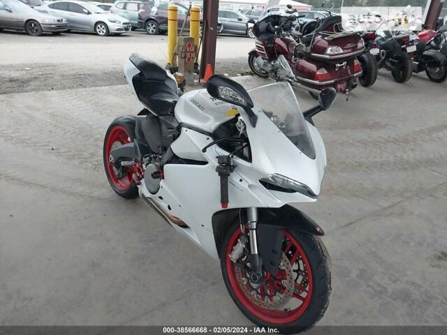 Белый Дукати Panigale 959, объемом двигателя 0 л и пробегом 1 тыс. км за 14900 $, фото 1 на Automoto.ua