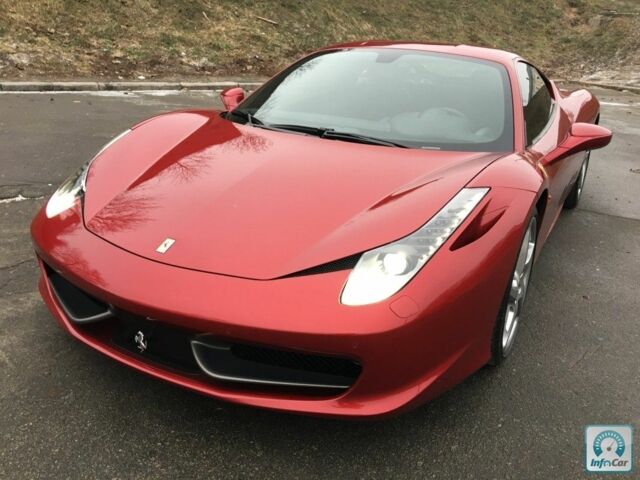 Червоний Феррарі 458 Italia, об'ємом двигуна 4.5 л та пробігом 13 тис. км за 175000 $, фото 1 на Automoto.ua