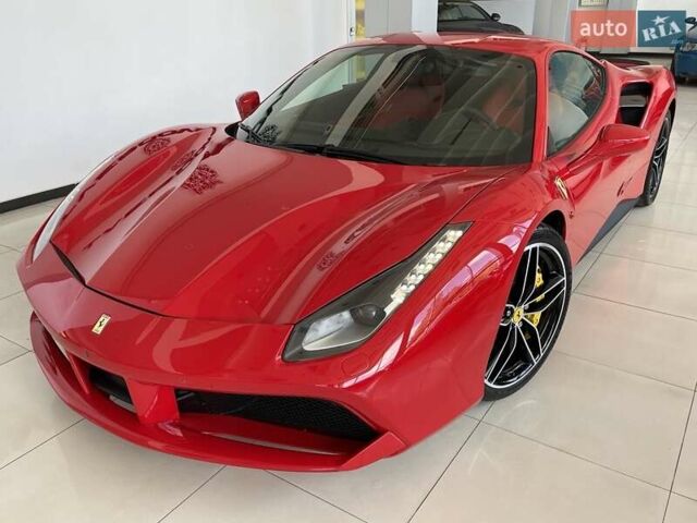 Красный Феррари 488 GTB, объемом двигателя 3.9 л и пробегом 27 тыс. км за 235900 $, фото 1 на Automoto.ua