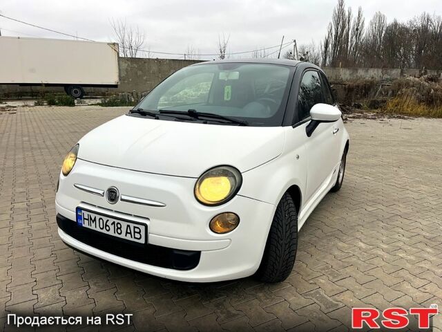Белый Фиат 500, объемом двигателя 1.2 л и пробегом 19600 тыс. км за 5000 $, фото 1 на Automoto.ua