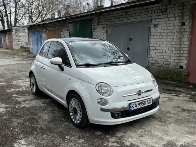 Белый Фиат 500, объемом двигателя 1.2 л и пробегом 132 тыс. км за 4900 $, фото 1 на Automoto.ua