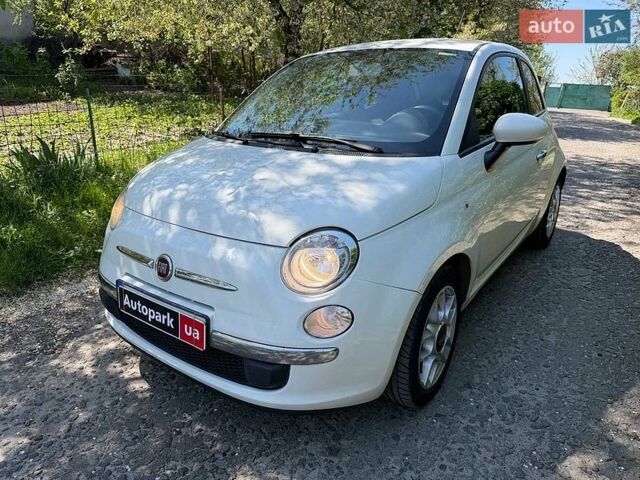 Белый Фиат 500, объемом двигателя 1.2 л и пробегом 146 тыс. км за 6990 $, фото 1 на Automoto.ua