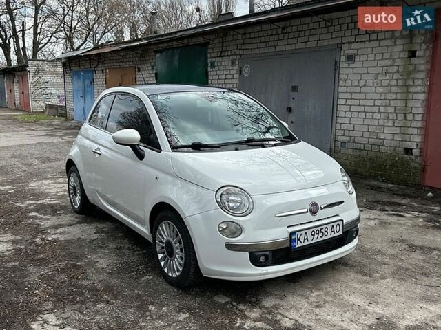 Белый Фиат 500, объемом двигателя 1.24 л и пробегом 131 тыс. км за 4600 $, фото 1 на Automoto.ua