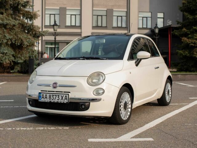Белый Фиат 500, объемом двигателя 1.2 л и пробегом 145 тыс. км за 7190 $, фото 1 на Automoto.ua