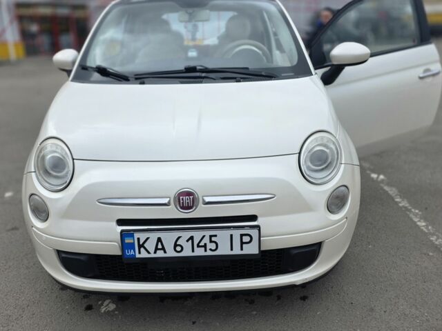Білий Фіат 500, об'ємом двигуна 1.4 л та пробігом 193 тис. км за 6900 $, фото 1 на Automoto.ua