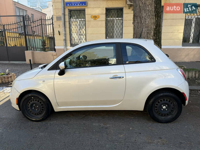 Белый Фиат 500, объемом двигателя 1.37 л и пробегом 56 тыс. км за 6700 $, фото 1 на Automoto.ua