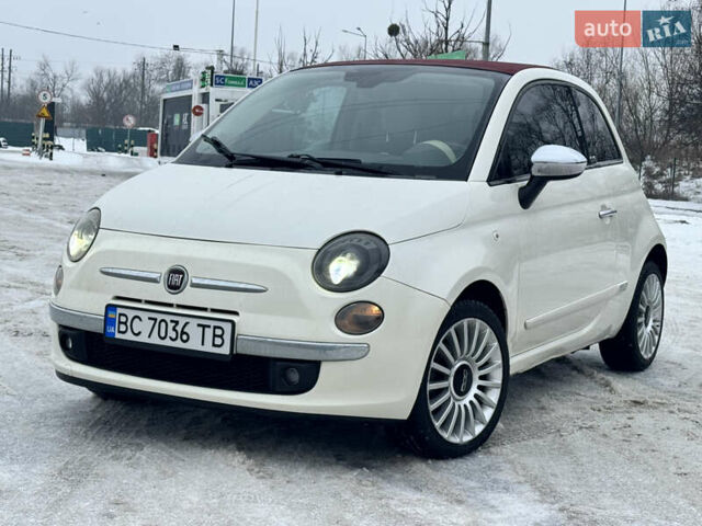 Белый Фиат 500, объемом двигателя 1.37 л и пробегом 190 тыс. км за 5800 $, фото 1 на Automoto.ua