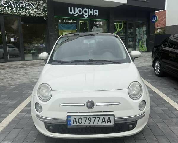 Фиат 500 2012 в Ужгороде на Automoto.ua Белый Фиат 500, объемом двигателя 1.25 л и пробегом 102 тыс. км за 6200 $, фото 1 на Automoto.ua
